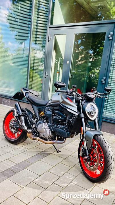 Ducati Monster 937 polski salon dużo dodatków Piła
