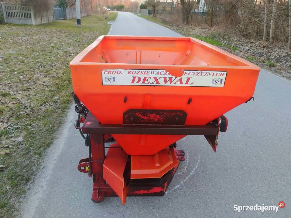 Rozsiewacz do nawozu 2talerzowy DEXWAL DuoTurbo nieuszkodzony