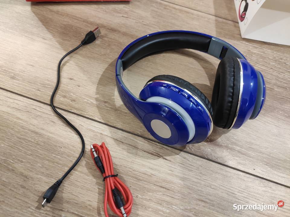 Słuchawki bezprzewodowe bluetooth na kartę sd STN-13 NOWE sp