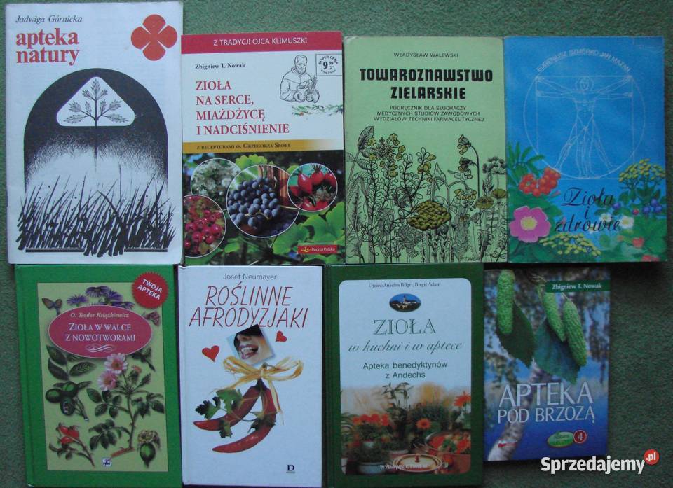 Zioła rośliny lecznicze książki mazowieckie Radom