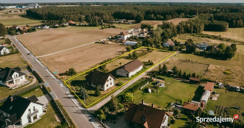 Dom i budynek usługowy 200 m2 działka 4 335 m Sprzedaż Osipy-Wydziory Pierwsze