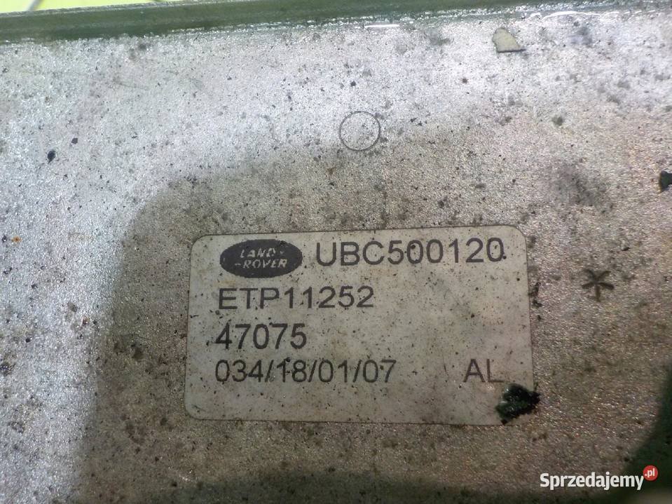 RANGE ROVER L322 36 TDV8 07r 5D chlodniczka Suków