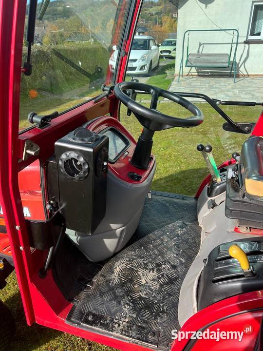 Traktorek komunalny Shibaura SX24 4x4 pług Dobra