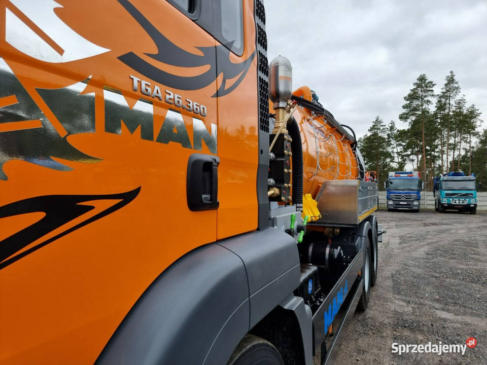 MAN KAISER WUKO RECYKLING DO CZYSZCZENIA KANAŁÓW Daleszyce