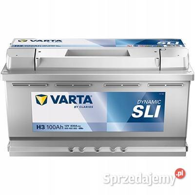 Akumulator 100Ah 830A EN VARTA Silver Dynamic H3 Ostrowiec Świętokrzyski sprzedam