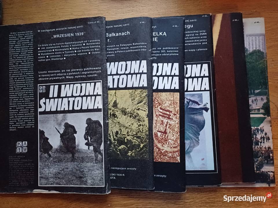 II Wojna Światowa zeszyty KAW 6 małopolskie