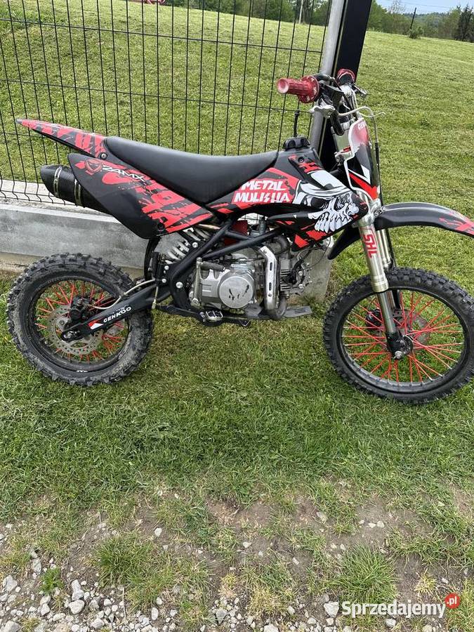 Cross pitbike mrf 140 podkarpackie Bierówka