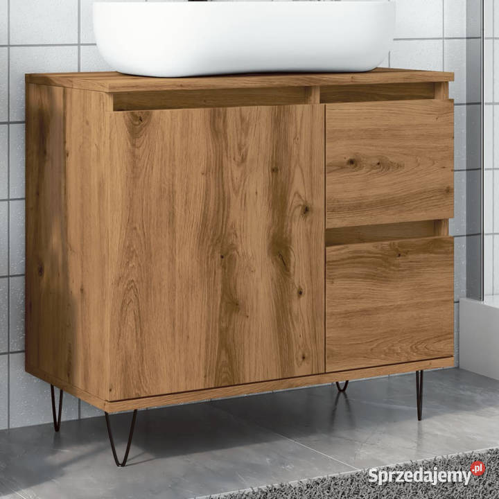 Szafka pod umywalkę dąb artisan 65x33x60 Pozostałe Warszawa