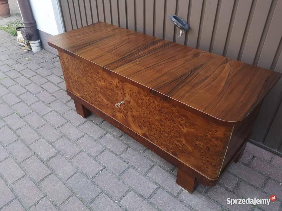 Komoda ARTDECO Orzech Niska Stara Antyk Swarzędz