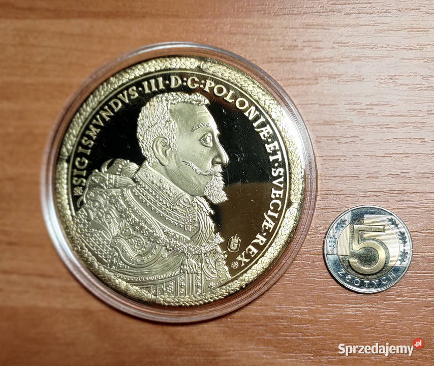 100 dukatów Zygmunt III 1629 średn 70 mm