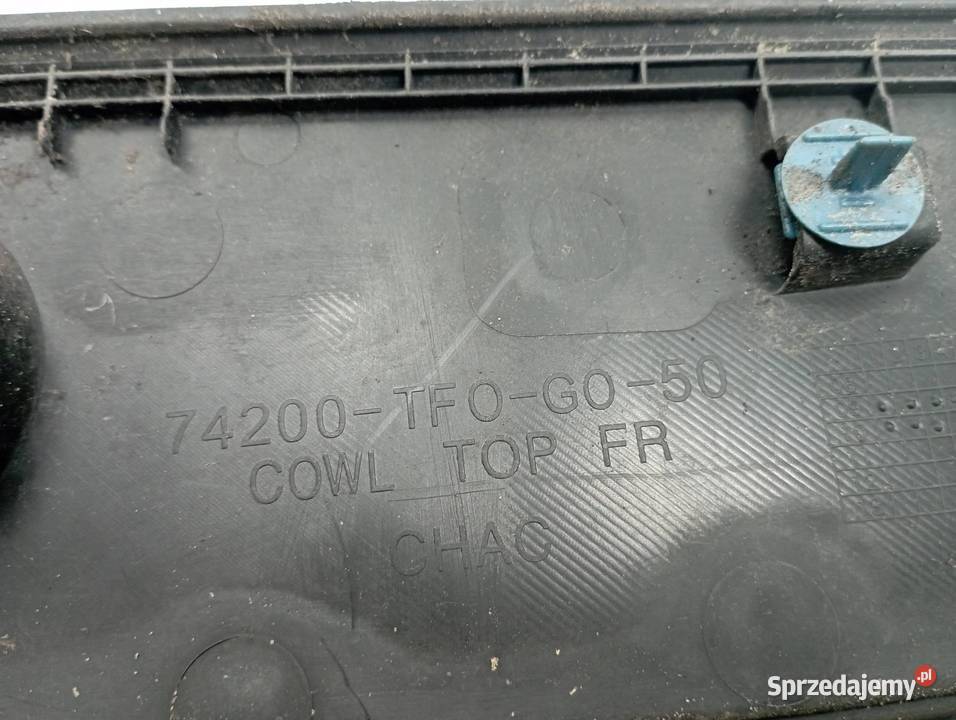 PODSZYBIE PLASTIKOWE EU 74200TF0G050 Honda Jazz sprzedam