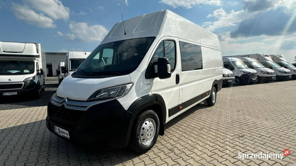 Citroen Jumper SALON DOKA 7 OSÓB L4H3 MAXI KLIMA serwisowany w ASO Leszno