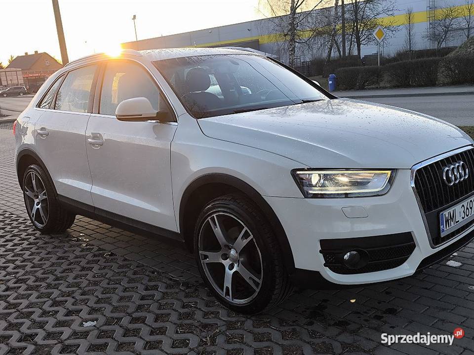Audi Q3 20TDI 140 2013r Ledy Ksenon Nawigacja Mława