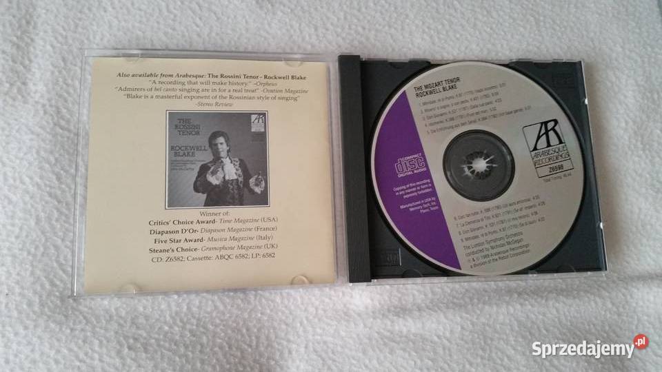 THE MOZART TENOR ROCKWELL BLAKE LSO 1989 CD lubelskie Puławy