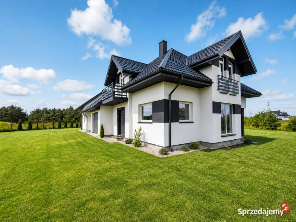 Sprzedaż domu wolnostojącego 160m2 Suwałki stan surowy zamknięty