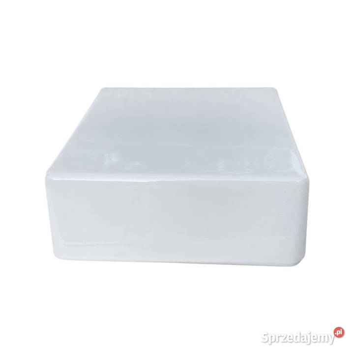 Biały szklany plafon kinkiet RZB Bamberg Niemcy Warszawa