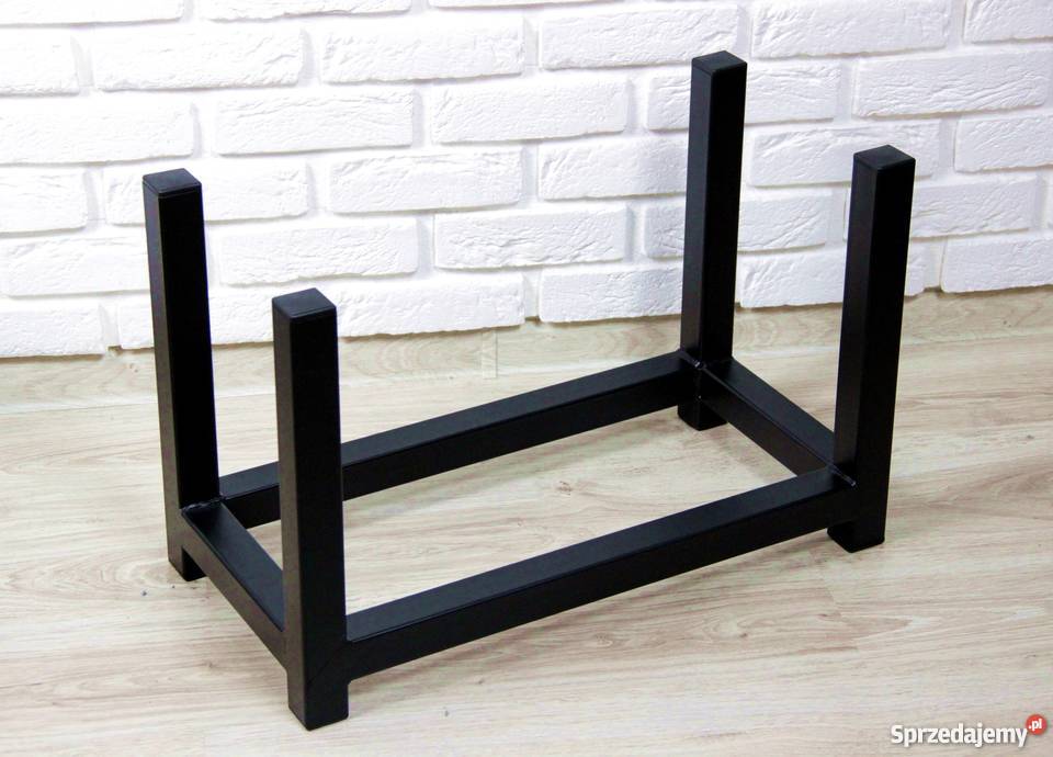 Stojak na drewno kominkowe loft nowoczeny dolnośląskie Wrocław sprzedam