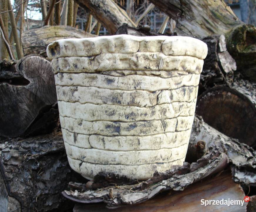 Sprzedam ceramiczną donicę mrozoodporną 60 x 50 dolnośląskie Jelenia Góra sprzedam
