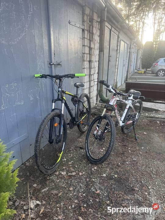 Dwa rowery Kross hexagon 50 L 21 29 shimano