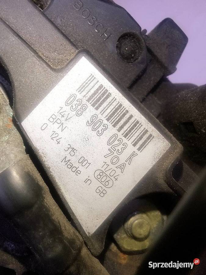 Alternator VW Audi Skoda Seat 19 TDI SDI 14 16 Radom