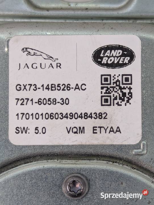 MODUŁ PRZEKAŹNIK STEROWNIK NAPIĘCIA JAGUAR FPACE podlaskie