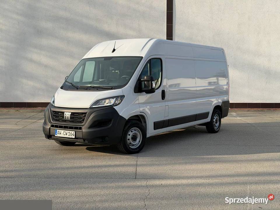 Fiat Ducato 140 Multijet L3H2 2023r nowy Faktura Samochody dostawcze Wrocław