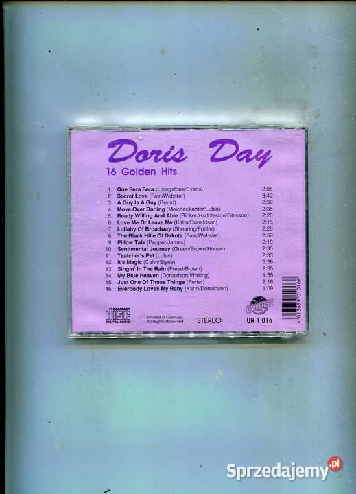 Doris Day 16 Golden Hits Płyta CD CD Szczecin