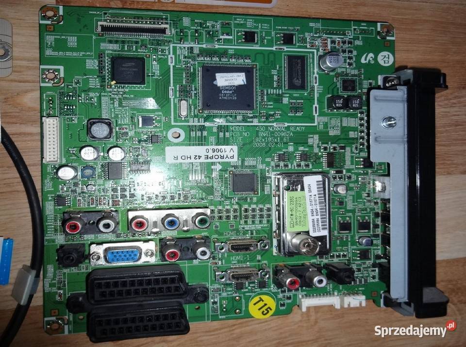 SAMSUNG 42A451P1 XXC 42 plazmowy części z tego Szczecin