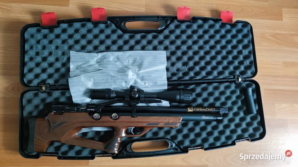 Wiatrówka PCP ASELKON MX10 55 luneta pompka sprzedam