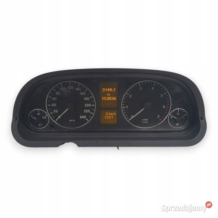 LICZNIK ZEGARY Mercedes W169 15 17 20 8V Benzyna Liczniki i zegary sprzedam