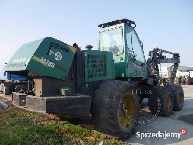Kombajn zrębowy Timberjack 1270D 2004r Magnice