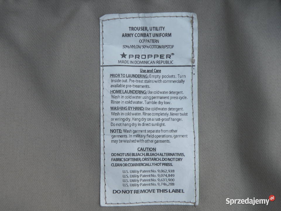 Spodnie ACU PROPPER multicam ocp X large regular Militaria Wrocław