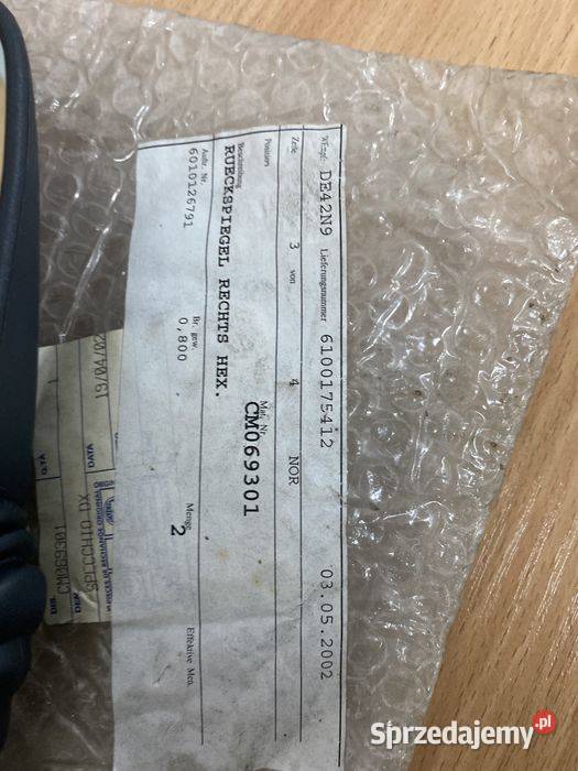 Nowe Oryginalne lusterko Piaggio Hexagon 125 Poznań