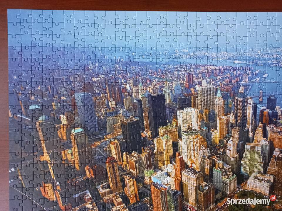 Puzzle Trefl 1000 York Nowy Jork kompletne Pozostałe Bielsko-Biała