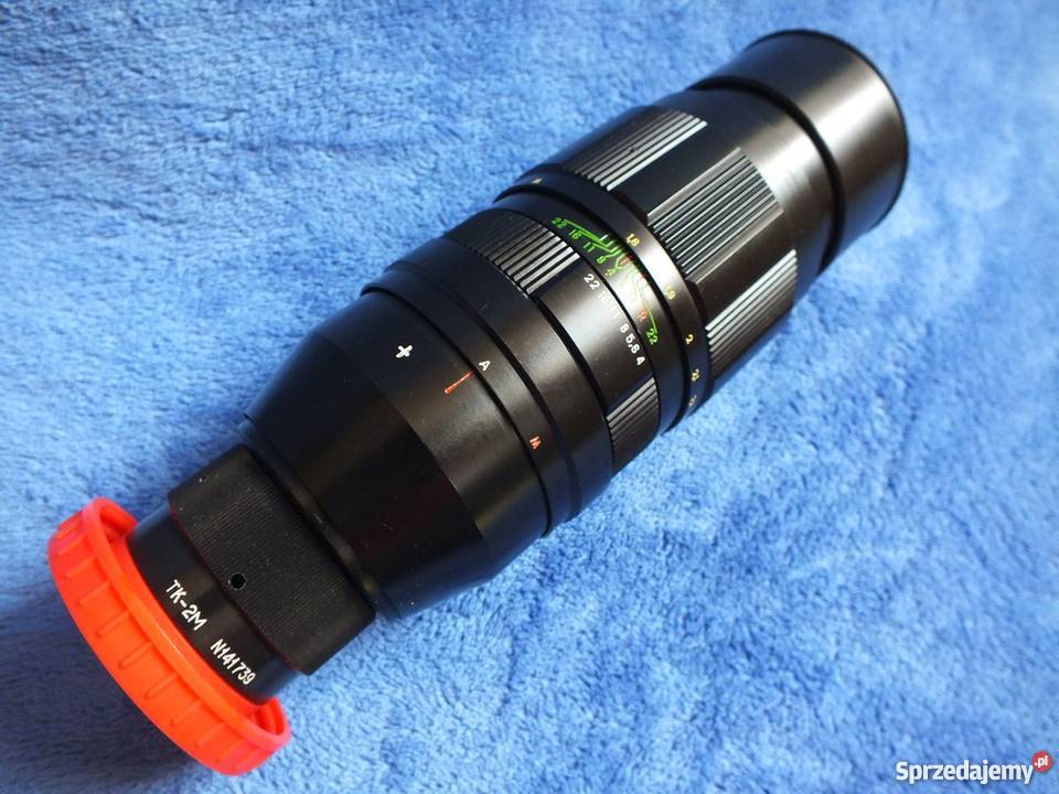 Obiektyw Teleobiektyw Jupiter 21M 4200 pokrowiec Żary