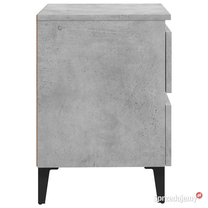 Szafka nocna szarość betonu 40x35x50 WM805877 Warszawa