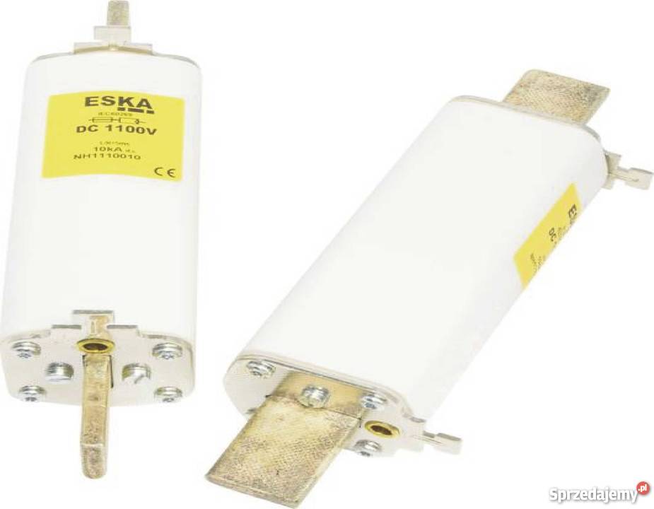 OKAZA Bezpiecznik NH ESKA ETI NH 1 DC 1100V 125A łódzkie Łódź