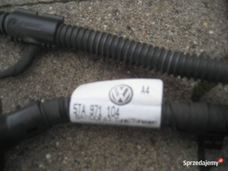 vw touran 5ta 15 23r instalacja zderzaka tył Rakoniewice sprzedam