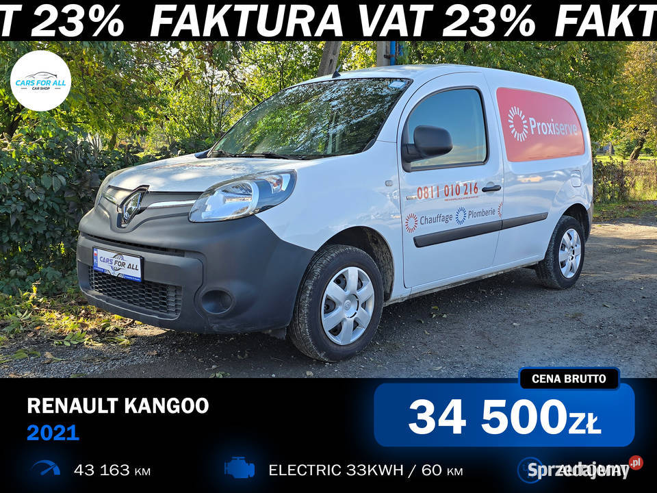 Renault Kangoo Express Electric podkarpackie Rzeszów