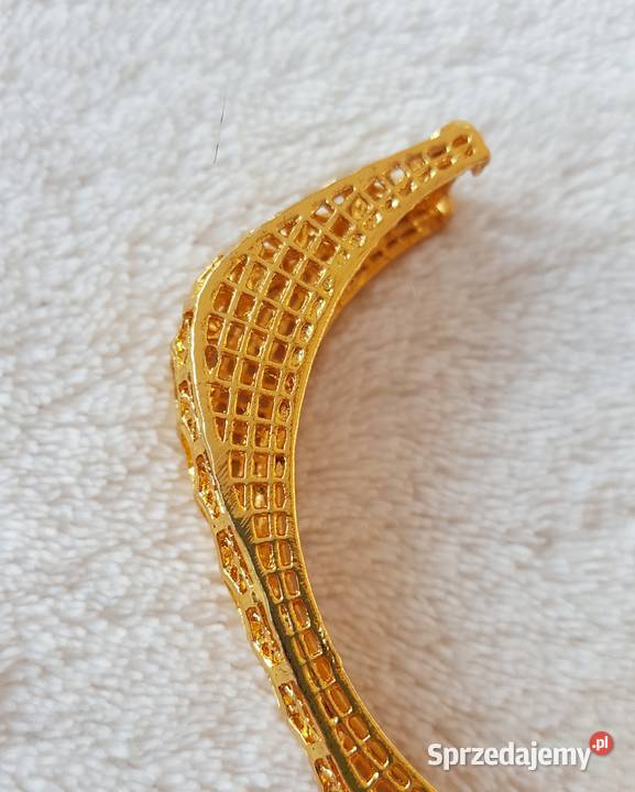 Nowa bransoletka arabska indyjska złoty kolor Szczecin