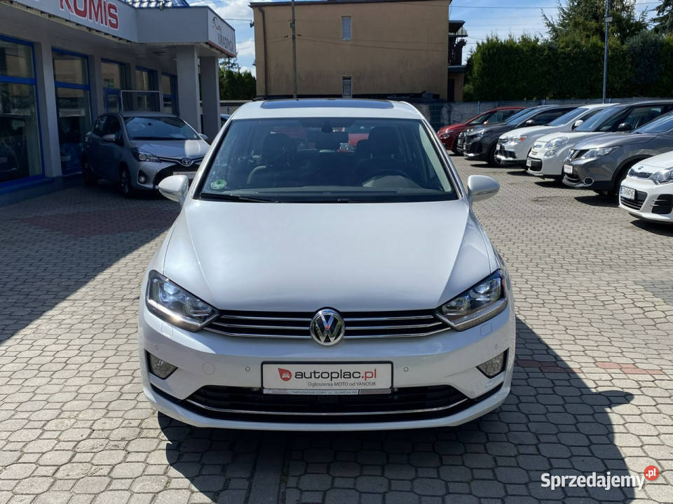 Volkswagen Golf Sportsvan 14 150 Highline Biała Golf Sportsvan Tarnowskie Góry