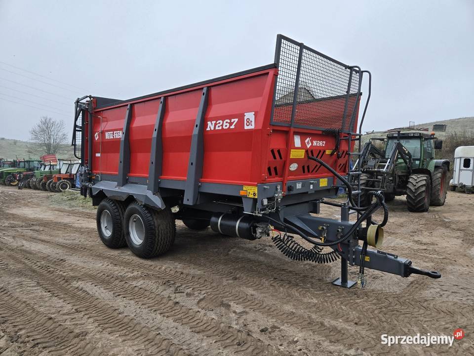 MetalFach N267 Rozrzutnik obornika 8 ton podlaskie Szołtany