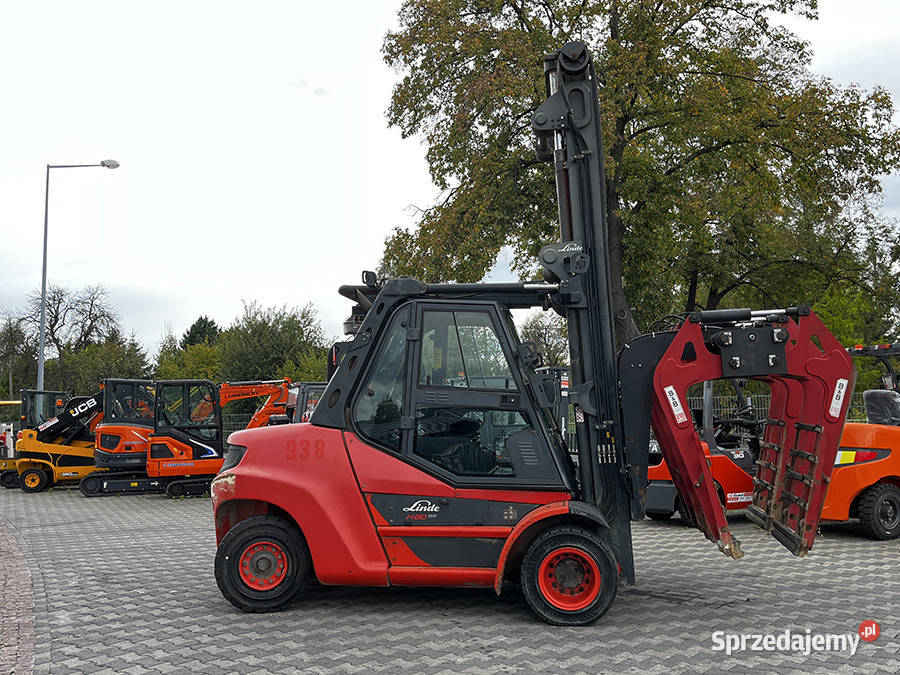 Wózek widłowy Linde H80D03900 duplex 605 m Kęty sprzedam