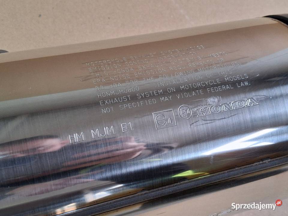 HONDA VFR800X CROSSRUNNER TŁUMIK WYDECH ORYGINAŁ Bieleń