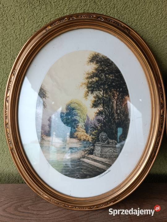 Stare Litografie L Lacault wielkopolskie Budzyń