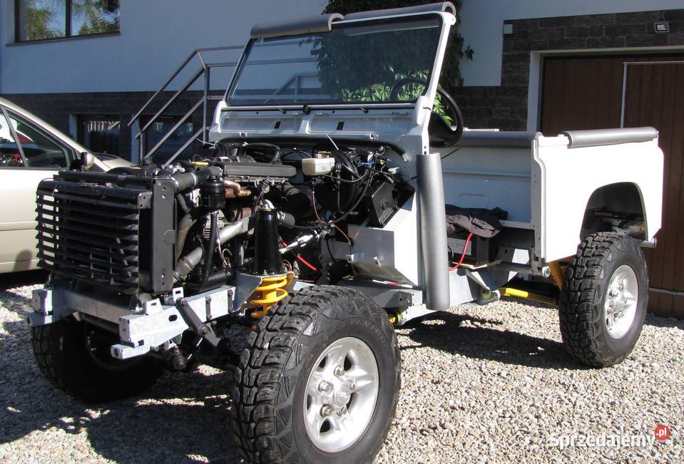 land rover defender 1998 odbudowie manualna Defender małopolskie sprzedam
