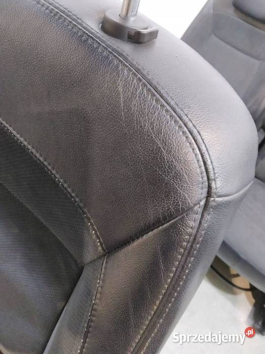 FOTELE PRZÓD II RZĄD BOCZKI MK1 PÓŁSKÓRA Ford S