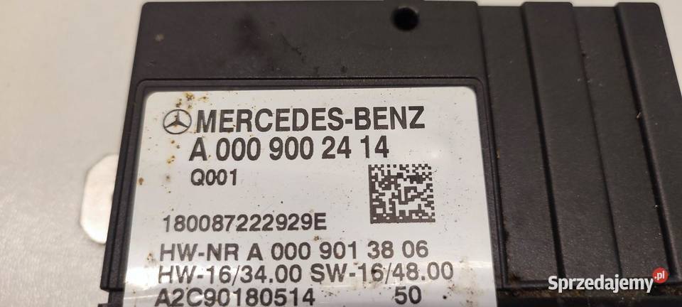 MERCEDES GLC W253 MODUŁ POMPY PALIWA A0009002414