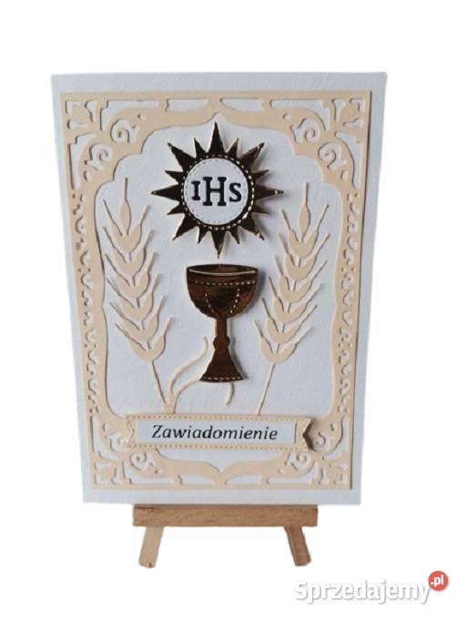 Zawiadomienia Komunia Uniwersalne Kielich IHS Z Poznań