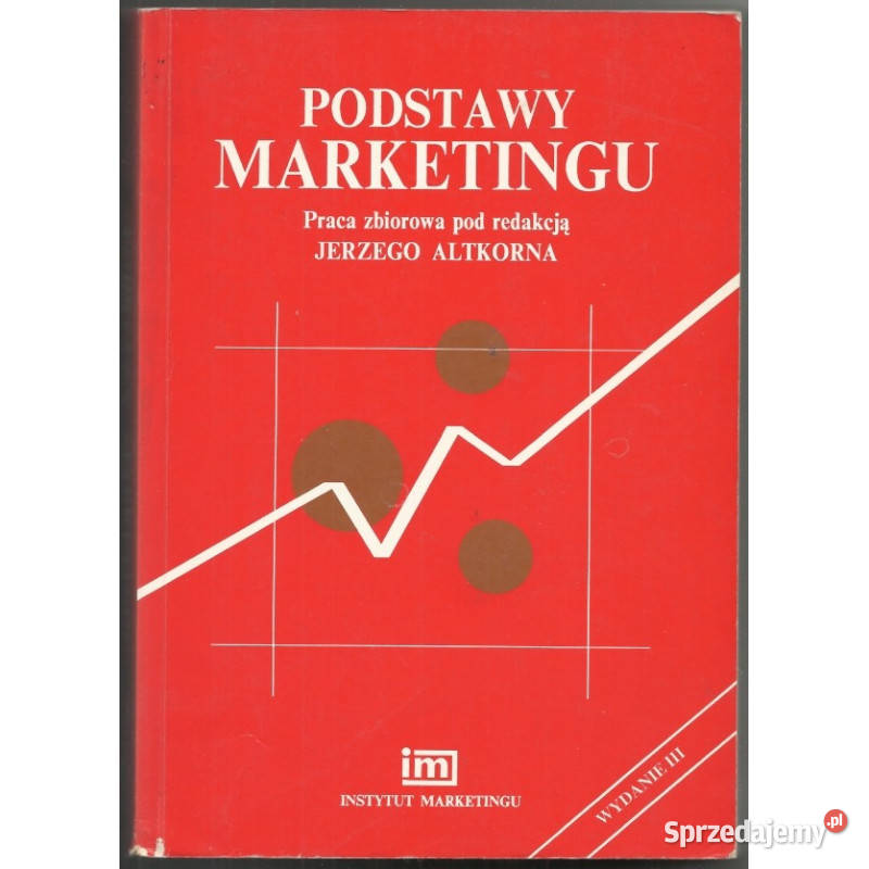 Podstawy Marketingu Altkorn Jerzy Łódź